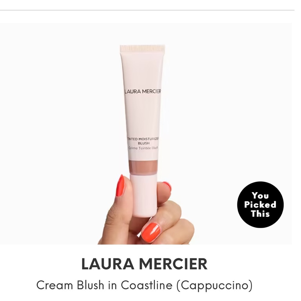 Laura Mercier Cream Blush in Coastline